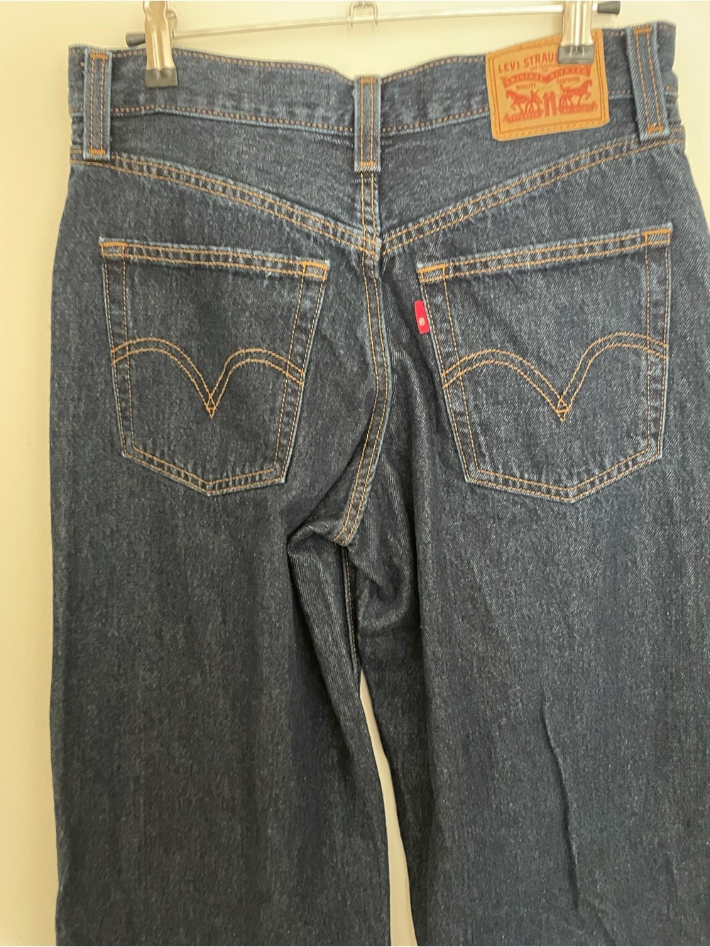 Levi's '94 Baggy Wide-Leg Jeans - Dark Blue 26 w/ 30” inseam *NWOT* y2k - Picture 8 of 12